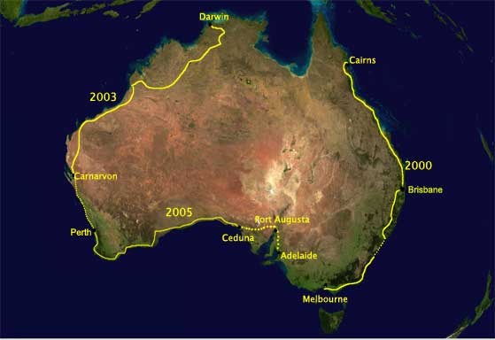 australien map